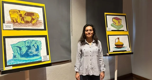 Çankırı da el emeği eserler görücüye çıktı Çankırı Haberleri