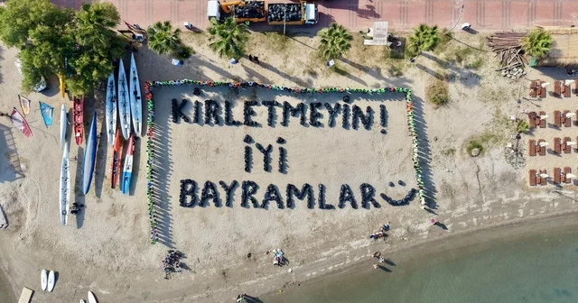 Bodrum da çevre seferberliği Denizden 2,5 ton atık çıkarıldı Muğla Haberleri