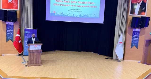 Kahta Belediyesi, Akıllı Şehircilik Vizyonunu Bingöl de anlattı Adıyaman Haberleri