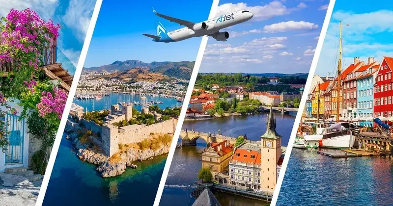 AJet, Bodrum’dan Avrupa’ya ilk seferini 27 Haziran’da yapacak