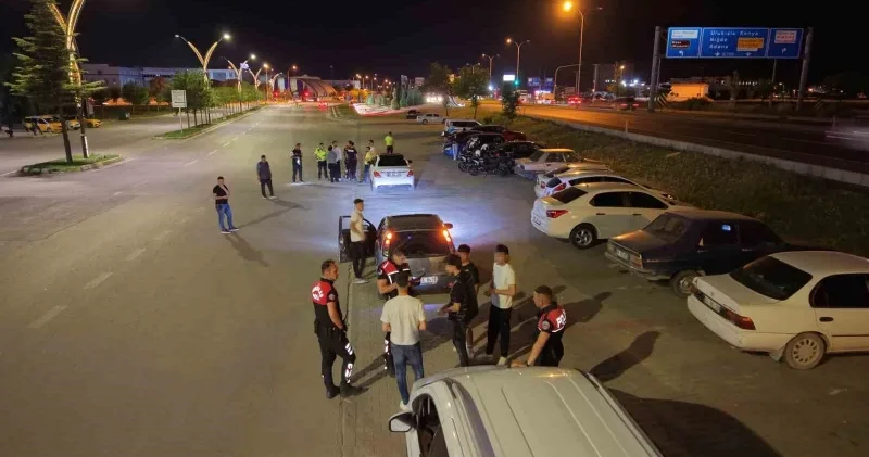 Aksaray da sabaha kadar sürecek şok uygulama Aksaray Haberleri