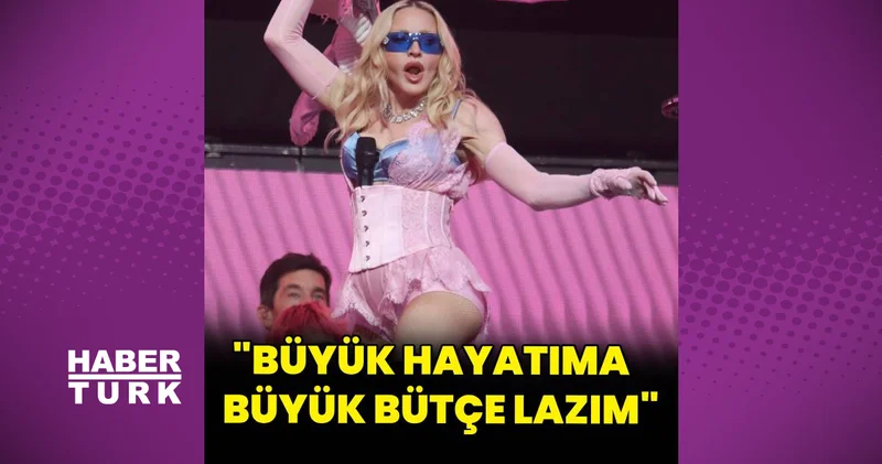 Madonna filmi para engeline takıldı: Büyük hayatıma büyük bütçe gerekiyordu