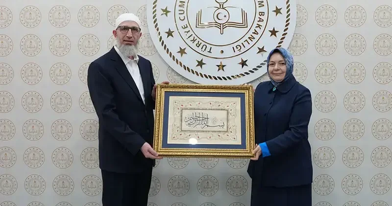 Milli Eğitim Bakan Yardımcısı Ökten, Suriye Vakıflar Bakanlığı heyetini kabul etti