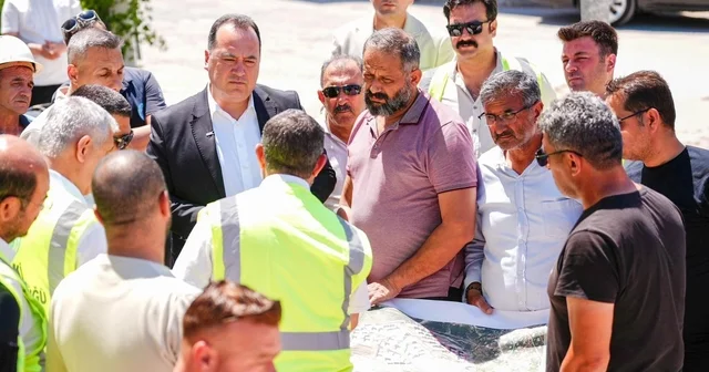 Başkan Dutlulu Akgedik TOKİ 2. Etap ta altyapı çalışmalarını inceledi Manisa Haberleri Habertürk Yerel Haberler