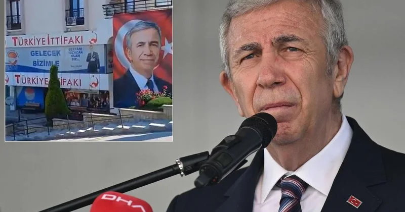 Mansur Yavaş cephesinden ABP binasına asılan pankartla ilgili açıklama