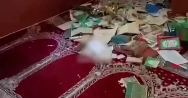 Elazığ’da camiye ve Kur’an ı Kerim’e zarar verildi: Valilikten açıklama geldi VİDEO İZLE