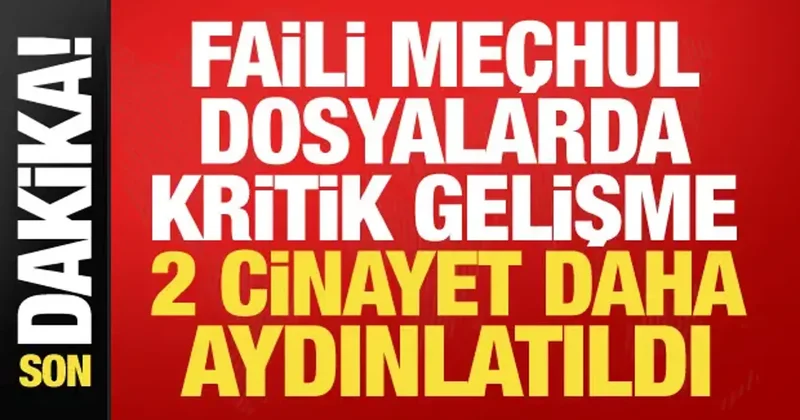 Bakan Gürlek duyurdu! Ağrı ve Batman’daki 2 cinayet aydınlatıldı