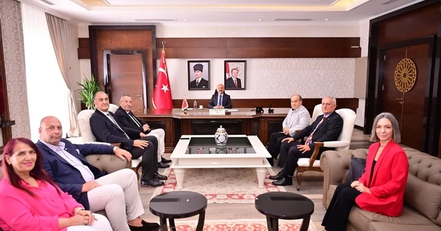 Kuşadası Ticaret Odası Yönetimi Aydın Valisi Varol ile görüştü Aydın Haberleri Habertürk Yerel Haberler