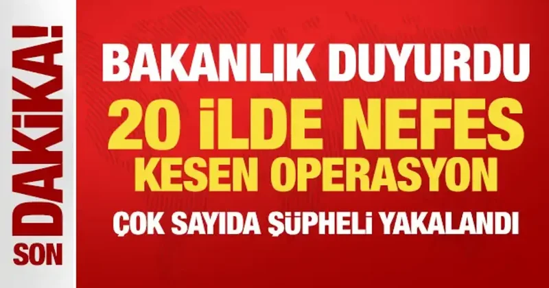 İçişleri Bakanlığı duyurdu: 5 günde 193 şüpheli yakalandı, 78 i tutuklandı