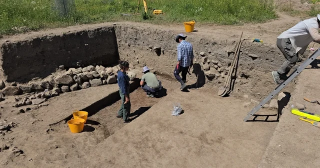 Uşaklı Höyük teki kazılarda eski çağlara ait ritüel alanları araştırılıyor Yozgat Haberleri Habertürk Yerel Haberler