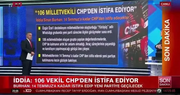Özgür Özel in 106 vekil hayali : Yeni parti hesabı tutmadı!