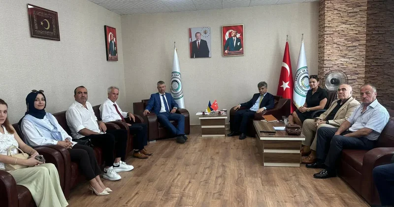 Ukrayna Büyükelçiliği nden SANKON A ziyaret