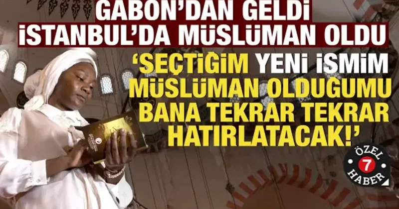 Gönül bağı inançla birleşti! Afrikalı hemşire Müslüman oldu, seçtiği isim duygulandırdı