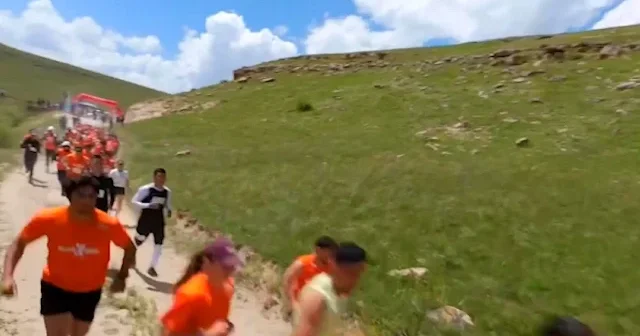 Erzurum dağlarında FPV dron destekli nefes kesen PalanExtreme heyecanı VİDEO İZLE