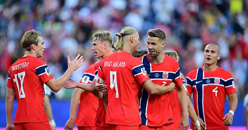 Haaland 2 gol attı, Norveç Dünya Kupası nda turladı!