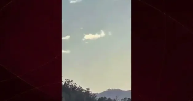 Brezilya da sıcak hava balonunda yaşanan dehşet anları kameralara yansıdı