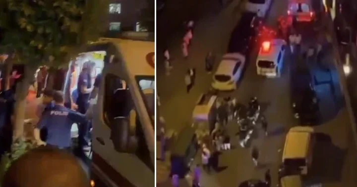 Polisten kaçarken pencereden düştü