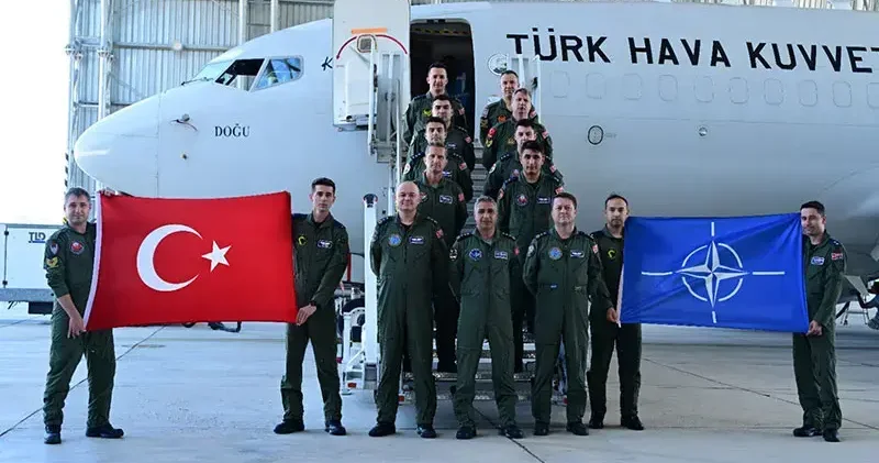 Hava Kuvvetleri uçağı, Romanya üzerinde görev uçuşu gerçekleştirdi