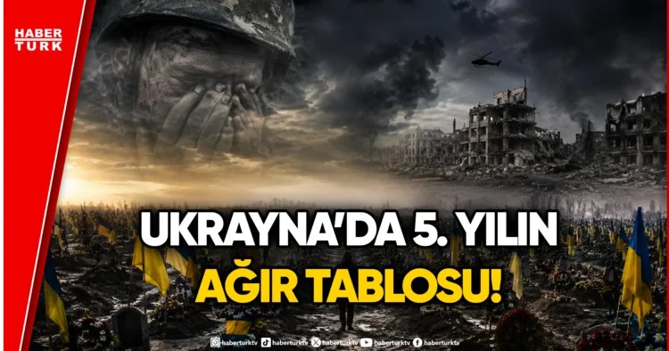 Ukrayna nın Büyüyen Mezarlıkları: Savaşın Acı Bilançosu 2 Milyonu Aştı!