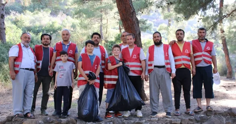 İmam hatiplilerden orman temizliği seferberliği
