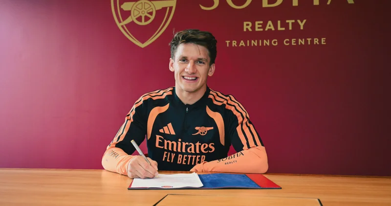 Christos Tzolis resmen Arsenal de!