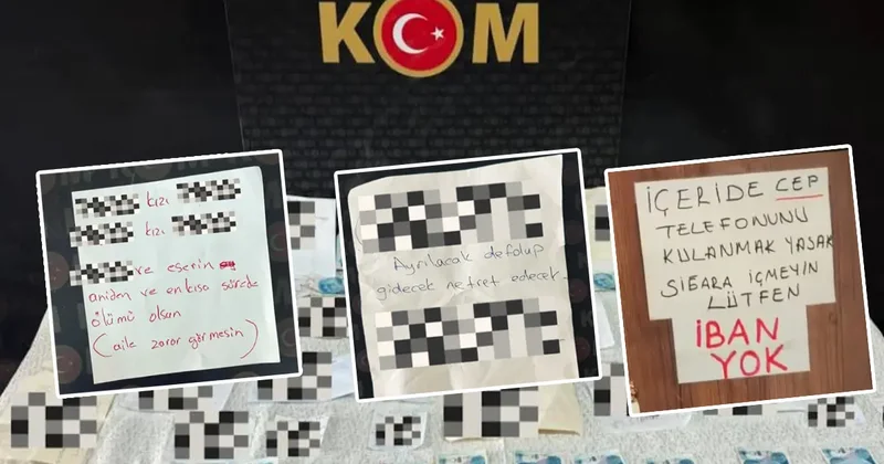 Gaziantep te pes dedirten operasyon: Büyü ve beddua içerikli kağıtlar şoke etti