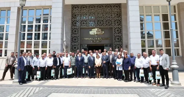 Gaziantep haberleri Başkan Şahin, Şehitkamil muhtarları ile buluştu 23 Temmuz 2026