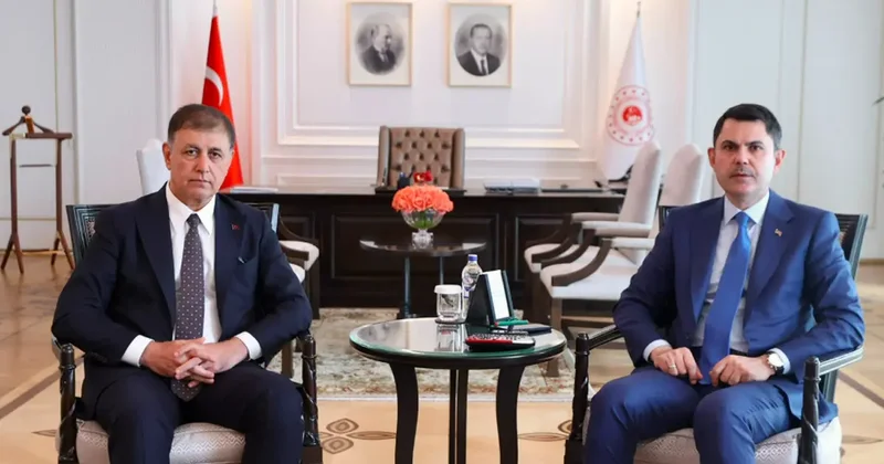 CHP den istifa etmişti! Cemil Tugay dan Murat Kurum a dikkat çeken ziyaret