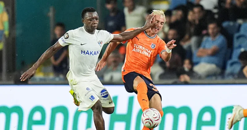 Başakşehir de yeni transferler sahaya çıktı!