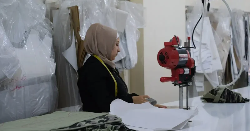 İHH’nın Suriye’deki terzilik atölyesinde 32 kadın istihdam ediliyor