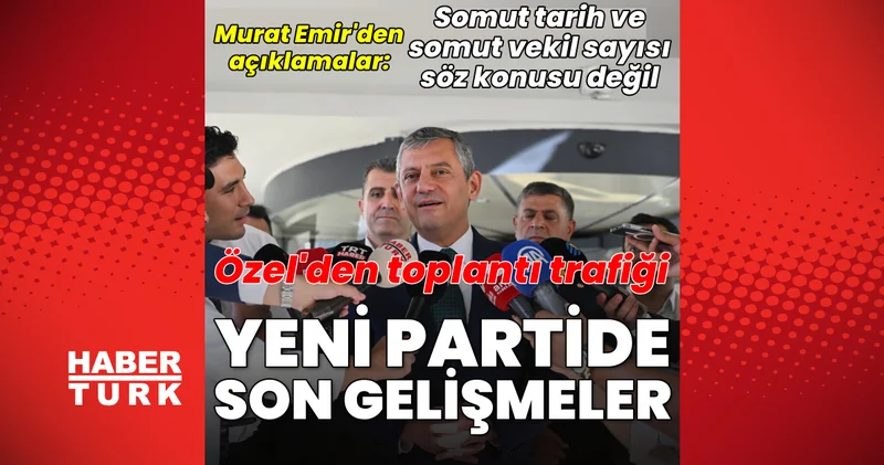 SON DAKİKA HABERİ: CHP TBMM Grubu toplandı! Yeni partide son gelişmeler Son dakika haberleri