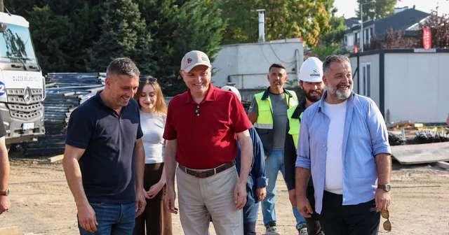 Cedidiye Kent Meydanı ve 19 Mayıs Spor Kampüsü inşaatında sona doğru Düzce Haberleri Habertürk Yerel Haberler