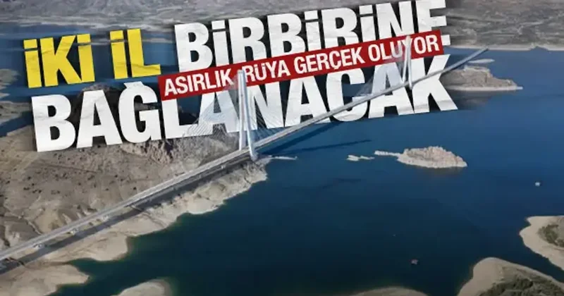 Tunceli ve Elazığ ı bağlayacak dev proje Pertek Köprüsü için tarih verildi