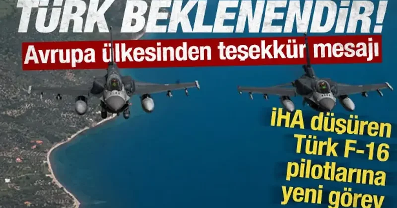 Türk F 16 ları Avrupa semalarında: Letonya dan Ankara ya tarihi teşekkür