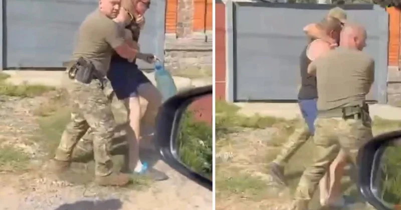 Ukraynalı erkekler zorla askere alınıyor