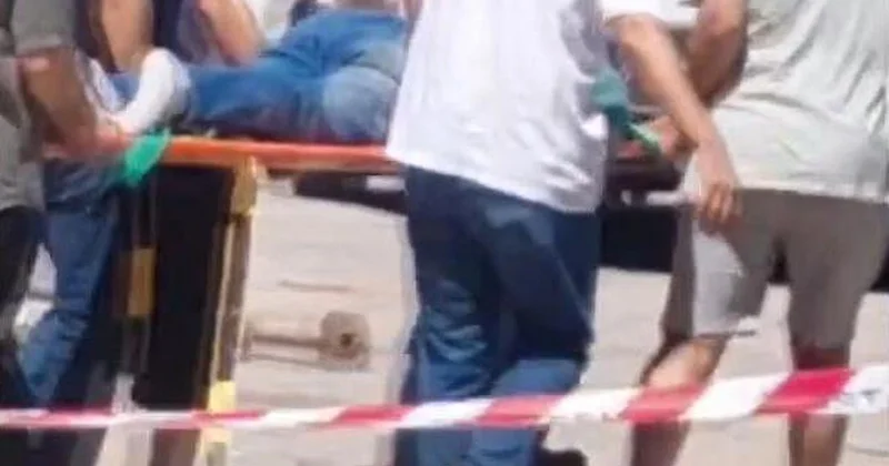 Sultanbeyli de Çelik Çatı Kazası