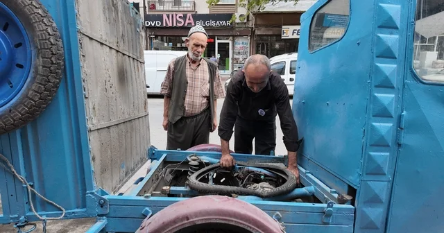 Konya da üç tekerlekli motosikletler ustaların ellerinde yaşıyor Konya Haberleri Habertürk Yerel Haberler