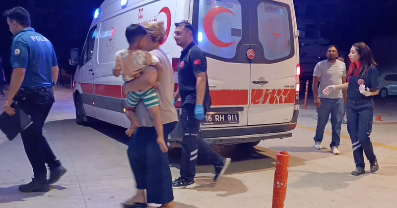 Bursa da aile kavgası kanlı bitti: Baba ve 4 yaşındaki oğlu tüfekle vuruldu