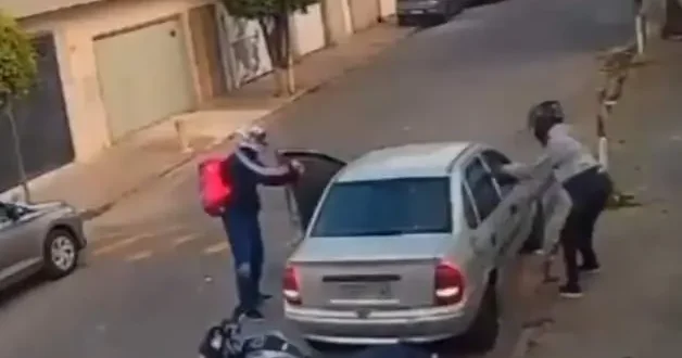 Brezilya da gaspçıların feci sonu: Peşlerine düşen kurban ikisini de öldürdü!