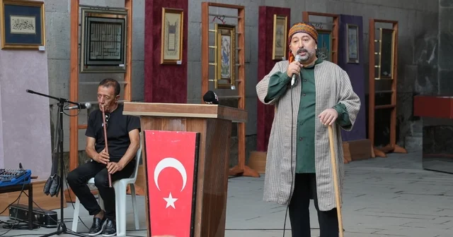 Erzurum da Festivalin sekizinci günü, edebiyattan tiyatroya uzandı Erzurum Haberleri Habertürk Yerel Haberler