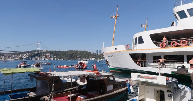 38. Boğaziçi Yüzme Yarışı Heyecanı