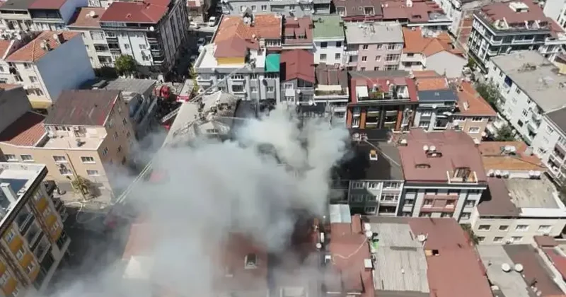 Gaziosmanpaşa daki bina yangınından kahreden haber! Bir kişinin cansız bedeni bulundu!
