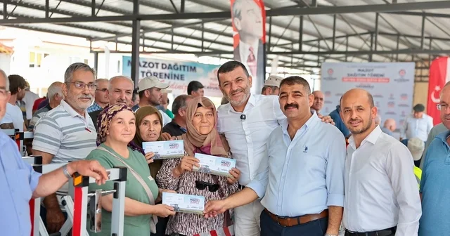 10 bin 66 üreticinin yüzünü güldüren projede sahada dağıtım takvimi işliyor Denizli Haberleri Habertürk Yerel Haberler