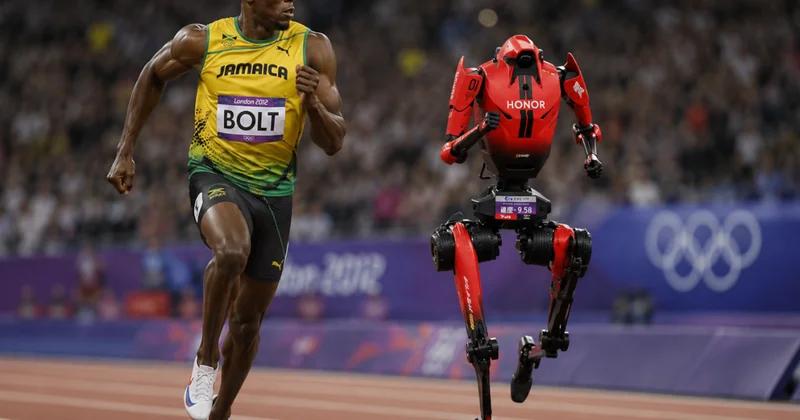 Usain Bolt un 15 yıllık rekorunu Çinli robot kırdı Sözcü Gazetesi