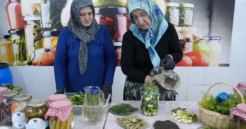Türkiye nin ‘yeşil altını’ Çubuk turşusu 45 çeşidiyle dünya sofralarını lezzetlendiriyor!
