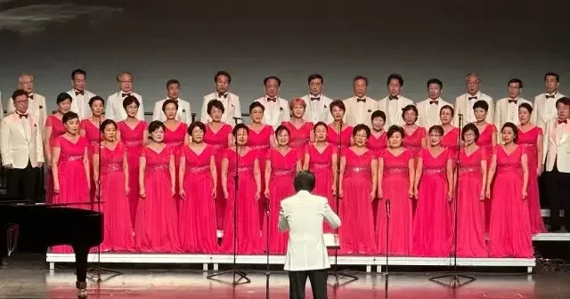 Ortalama yaşları 70 olan Koreli orkestradan alkış toplayan konser: Türk şehitleri ve gazileri unutulmadı VİDEO İZLE
