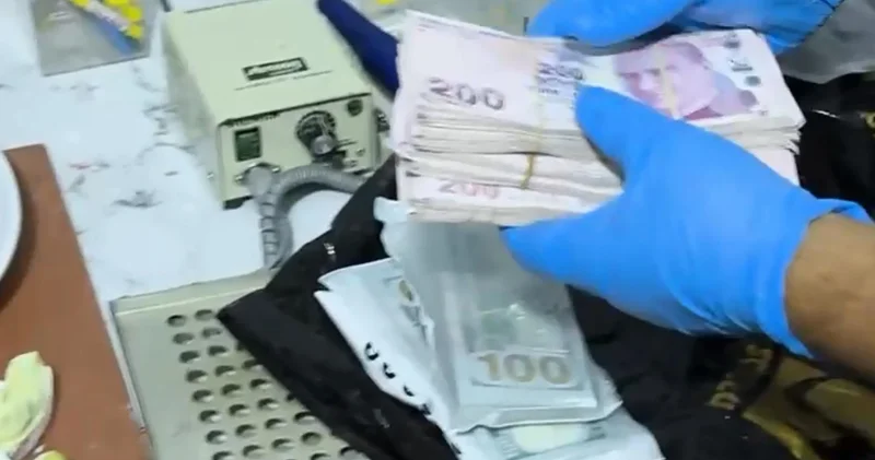 Sahte diş kliniğine operasyon! Ele geçirilen para dudak uçuklattı