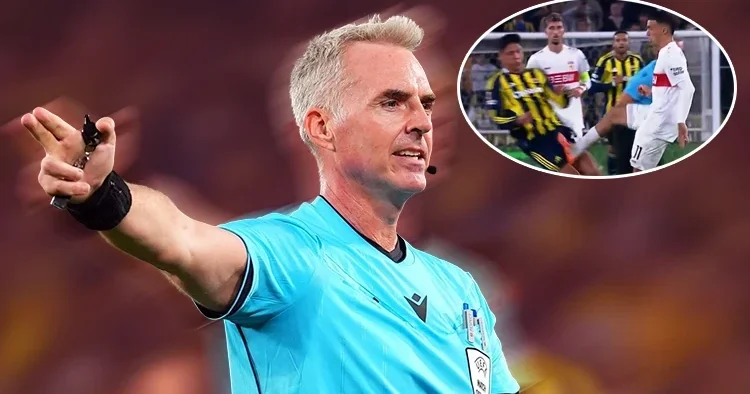 Fenerbahçe Stuttgart maçının hakemi Jakob Kehlet ten çok konuşulan karar! Fenerbahçeli yıldızın bacağının son hali şoke etti
