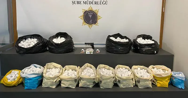 Samsun’da 105 bin sentetik hap ele geçirildi; 5 gözaltı