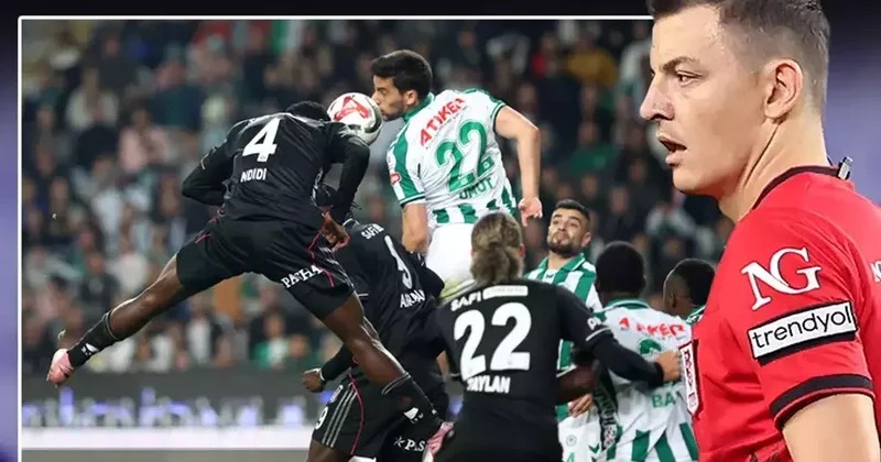 Hakem Ozan Ergün yakışmıyor Konyaspor Beşiktaş maçında skandal kararlar: Gol iptal edilmeliydi, ikinci sarı kart çıkmalıydı Fanatik Gazetesi Süper Lig Haberleri Spor